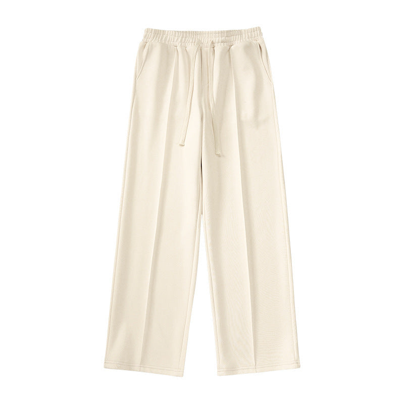 Wide-leg Straight Trouser