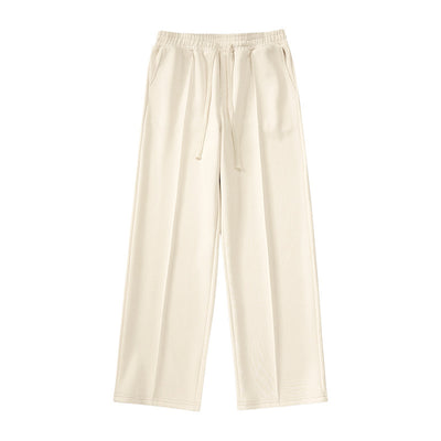 Wide-leg Straight Trouser