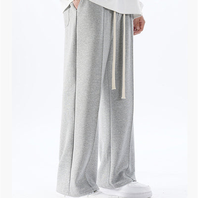 Wide-leg Straight Trouser