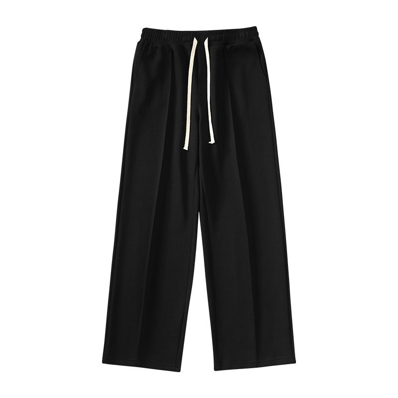 Wide-leg Straight Trouser