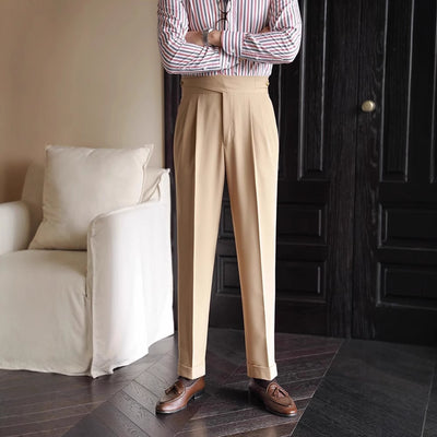 Men's Spring And Autumn Business Straight All-matching Pants