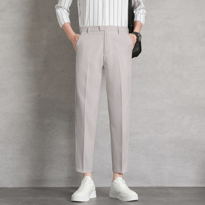 Men's High-waisted Trousers Draping Spring Pants